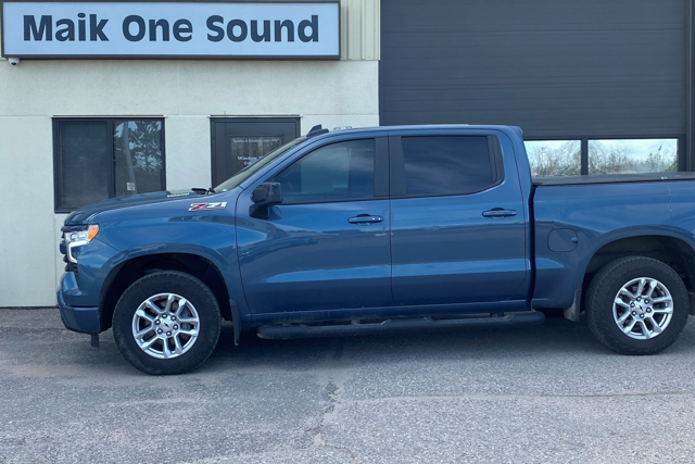 2025 Chevrolet Silverado with professional window tint in North Bay